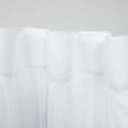thumbnail image 4 of Exclusive Home Catarina Layered Solid Room Darkening Blackout and Sheer Hidden Tab/Rod Pocket Top Curtain Panel Pair, 52"x63", Winter, Set of 2, 4 of 7