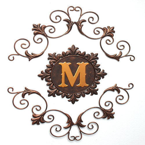 Metal Monogram Wall HangingsM