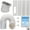5.9" Diameter Kit & Exhaust Hose 78.7" Length, variant on Portable Air Conditioner Window Vent Kit, Adjustable Window Seal with 5.9 Inch Diameter, 59 Inch Length Exhaust Hose for A/C Unit Universal for Sliding Horizontal or Vertical Window