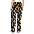 thumbnail image 2 of Bixox Women's Beer In A Bottle Patterned Pajama Pants Loungewear, 2 of 5