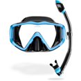 thumbnail image 1 of Kit de snorkel Cressi Pano 3 Supernova Dry negro y azul, 1 of 5