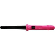 HerStyler Grande Hair Curling Wand, Hot Pink
