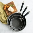 thumbnail image 3 of Nordic Ware Verde Ceramic Nonstick Frying Pan Set, 3 of 6