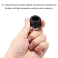 thumbnail image 4 of 6Pcs T Shape Rubber Grommet Mount Dia 27mm ID 17mm H 14mm Seal Protection Hole Plugs Cable Pipe Black, 4 of 5