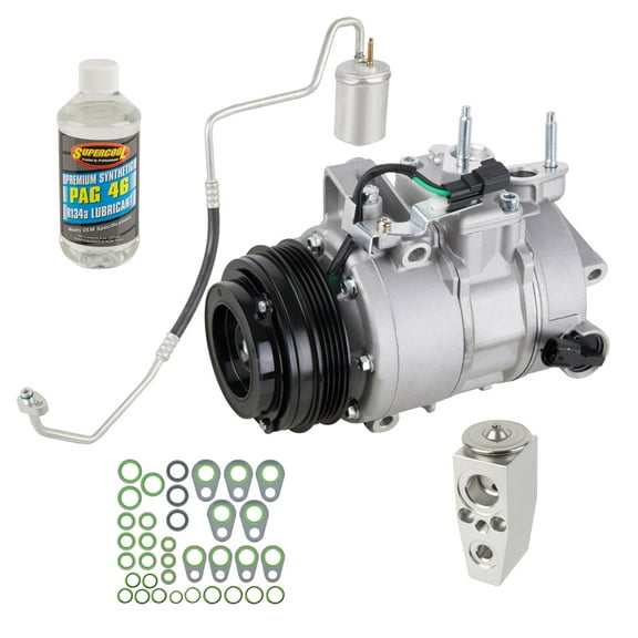 For Ford Taurus 2013 2014 2015 AC Compressor w/ A/C Repair Kit - BuyAutoParts