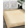 thumbnail image 2 of Ahgly Company Indoor Rectangle Abstract Golden Blonde Gold Solid Area Rugs, 5' x 8', 2 of 6