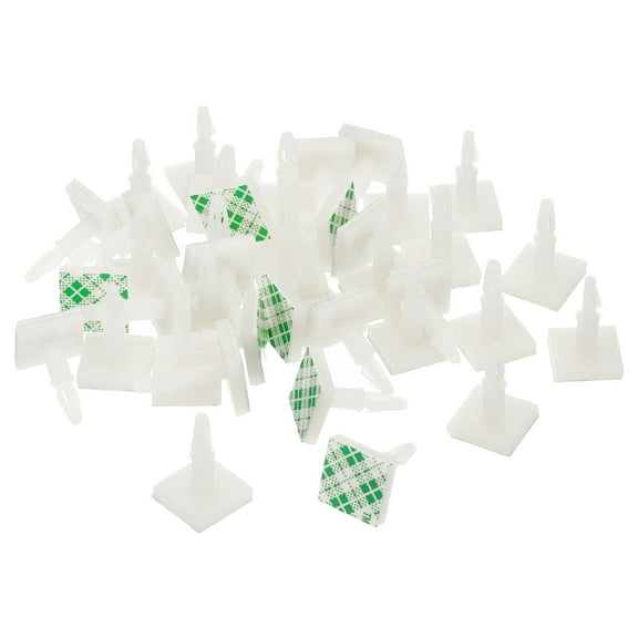Uxcell Sticky PCB Spacer, 0.43" Supporting Height Adhesive Standoffs, White 40Pack