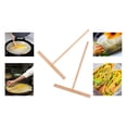 thumbnail image 4 of DS. ESTILO DISTINTIVO - Esparcidor de crepes (2 piezas, 6,1 x 4,7 pulgadas, madera natural, herramienta en forma de T para crepes de madera, 4 of 5