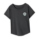thumbnail image 5 of Camiseta para mujer verano moda casual básica camiseta para ir de compras caminar trabajo SG, 5 of 7
