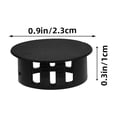 thumbnail image 2 of LOLIPPYY 20Pcs Flush Type Screw Cap Cover Hole Plugs for Office Use Round End Caps, 2 of 6