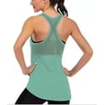 thumbnail image 1 of Chaleco de entrenamiento para mujer Chaleco de yoga sin mangas para mujer Chaleco de corredor de malla Chaleco musculoso Zhivalor SYN091-4, 1 of 1