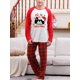 thumbnail image 3 of Pijamas navideños a juego para toda la familia de Fiomva, pijamas navideños para mujer, hombre y niño, ropa de dormir con estampados bonitos para las vacaciones., 3 of 4