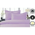 thumbnail image 3 of Hotel Quality 2-Piece Pillow Shams Microfiber Double Brushed-100% Hypoallergenic-Wrinkle Resistant, King Size, Lilac, 3 of 4