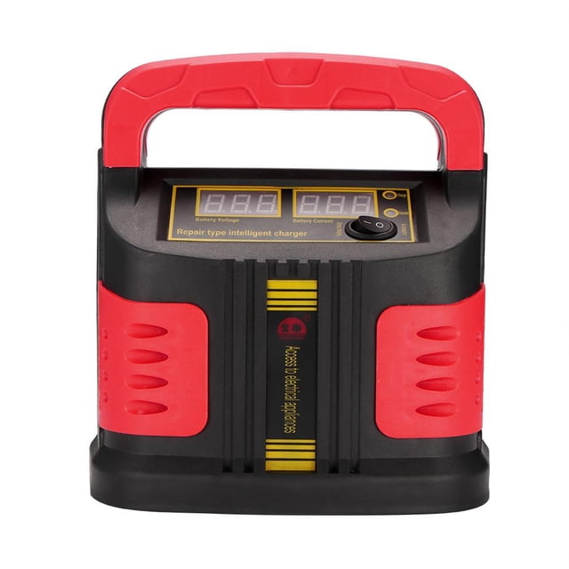 Cargador Inteligente De Reparación De Pulso De 12V-24V 15A, Cargador De Batería De Coche, Cargador De Batería De Plomo-Ácido Con Pantalla Lcd Para Coche Y Motocicleta Noticed VI005605-00