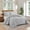 Grey, variant on Mason & Craft 3 Piece Green Gingham Seersucker Comforter Set, King