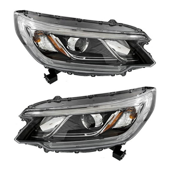 New Pair Of Headlight Fits Honda Cr-V Touring Sport 2015-16 Ho2503170 Ho2502170