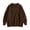 Brown#womens solid color sweatshirts, variant on lcziwo Womens Long Sleeve Crewneck Sweatshirt Trendy Cute Peter Pan Collar Pullover Oversized Athletic Sweatshirts Winter 2026 Blue,XL