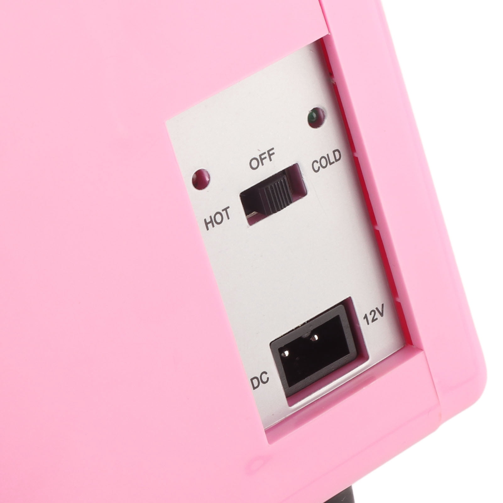 Yajisi 4L Mini Skincare Fridge and Cosmetic Cooler, 11x9.8x7.1 inches / 28x25x18 cm Portable Personal Refrigerator for Beauty, Pink (US Plug)