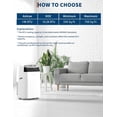 thumbnail image 5 of 14,000 BTU Portable Air Conditioners,Portable AC Unit for Bedroom up to 750 sq.ft,Standing Air Conditioner with Cool, Dehumidifier & Fan Modes Remote Control,24H Timer,Sleep Mode, Installation Kit, 5 of 8