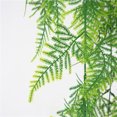 thumbnail image 4 of Artificial Greenery Fern Plant: Hanging Plastic Fake Vine Plant Wall Home Decor, 4 of 10
