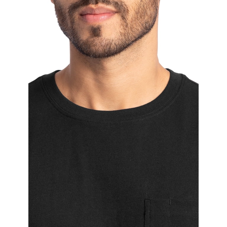 Wrangler Men's Short Sleeve Heavyweight Pocket Crew Shirt photo 4