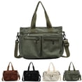 thumbnail image 2 of ibiyuan Tote Bags For Women Large Capacity Zipper Pocket Corduroy Convertible Crossbody Tote Bag for Women, Solid Color Daily Handbag Birthday Gifts, 2 of 6