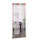 thumbnail image 3 of Cortina de puerta, cortina de hilo decorativa plateada de 100 x 200 cm, panel de pared, ventana, puerta, habitación, flecos, cordón ideal para puerta, mosquitera, divisor de ambientes, Navidad, 3 of 4