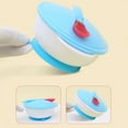 thumbnail image 3 of Bueautybox Baby Toddler Anti Slip Suction Bowl with Temperature Spoon Lid Feeding Tableware, 3 of 7
