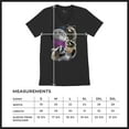 thumbnail image 7 of Racoons Howling at the Moon V-Neck T-shirt Funny Galaxy Wildlife Universe Humor Weird Animal in Space Tee, 7 of 7