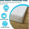 thumbnail image 2 of FoamRush 1" Height x 30" Width x 30" Length Dryfast Outdoor Anti-Mildew Upholstery Foam Sheet for Outdoor & Marine Furniture, 2 of 6