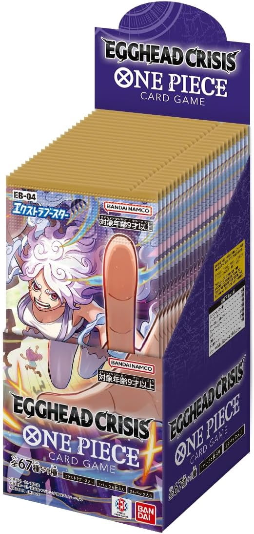One Piece Card Game Egghead Crisis EB-04 Extra Booster Box (Japanese) - 24 Packs