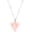 Pink, variant on Sweet Cheese Pendant Necklace Handmade 3D Resin Mini Pizza Triangle Block Food Geometric Silver Chain Necklace for Women Men BFF Best Friend Couples Christmas Halloween Party Fashion Jewelry Gifts