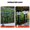 thumbnail image 5 of 2pcs Solar Lights Outdoor Waterproof, LED Solar Garden Lights, Square Outdoor Waterproof Rustproof Column Lights, Garden Decor for Yard, Patio, Landscape, Planter, Walkway, 5 of 6