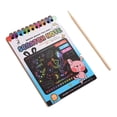 thumbnail image 4 of Cuadernos de papel para rascar Strade Fareast Limited con bolígrafo juego de Pintura para niños Color azul, 4 of 8