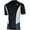Black/White, variant on TYR Competitor Multi-Sport Top - White/Gray, Short Sleeve, Women's, Medium