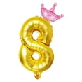 thumbnail image 2 of Fankiway Used for Birthday Party, Anniversary Celebration 32In Number Decoration, 2 of 4