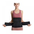 thumbnail image 1 of Entrenador de cintura de neopreno para mujer, moldeador de cuerpo adelgazante, recortador de cintura, cinturón de sudor Feliz Sencillez, 1 of 4