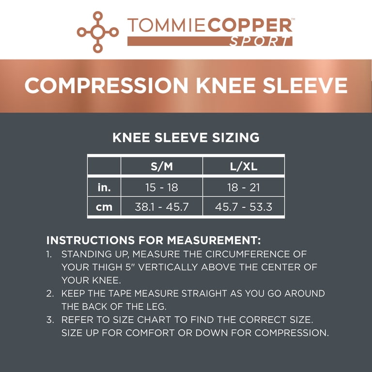 Tommie Copper Sport Knee Compression Sleeve, Small/Medium photo 7