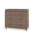 thumbnail image 1 of Child Craft Soho 3 Drawer Dresser with Dressing Kit, Dusty Heather, 1 of 8