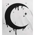 thumbnail image 2 of Old Glory Mens Halloween Dripping Crescent Moon Short Sleeve Graphic T Shirt, 2 of 6
