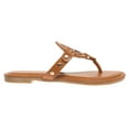 thumbnail image 3 of Pierre Dumas Women's Storm-1 Medallion Flip Flop Comfort Flat Thong Sandal, 3 of 5