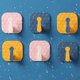 thumbnail image 4 of Multifunctional Kitchen Household Key Bathroom Hook Free Punch No Trace Sticky Hook Home Living Contrast Color Clothing Hook Sticker Delicate Jewelry, 4 of 4