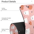 thumbnail image 4 of Yayeee Faucet Mat for Kitchen Sink 14.7" Diatomite Long Splash Guard Pad, Pink Cartoon Halloween, 4 of 7