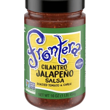 Frontera Gourmet Mexican Salsa Medium Jalapeno Cilantro 16 oz Pack of 2