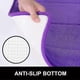 thumbnail image 3 of Bathroom Bath Rugs Absorbent Non-Slip Bath Mat Washable Bath Mat-40x60cm,Purple, 3 of 5