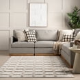 thumbnail image 6 of nuLOOM Dymphna Scandinavian Checkered Area Rug, 7' 10" x 10', Dymphna Ivory, 6 of 8