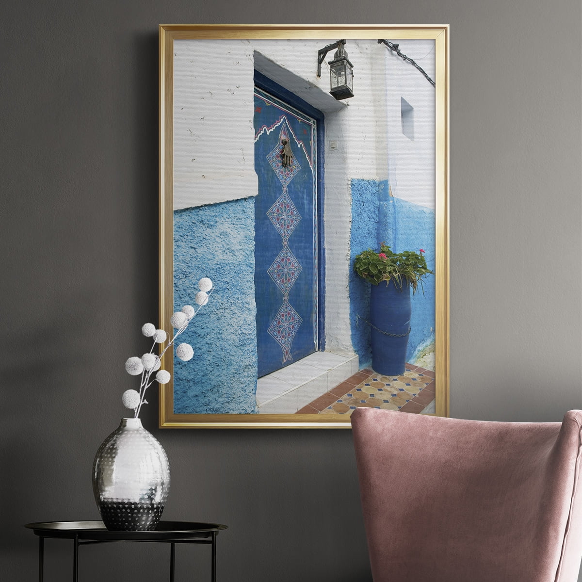 Morocco Door Premium Classic Framed Print - Ready to Hang