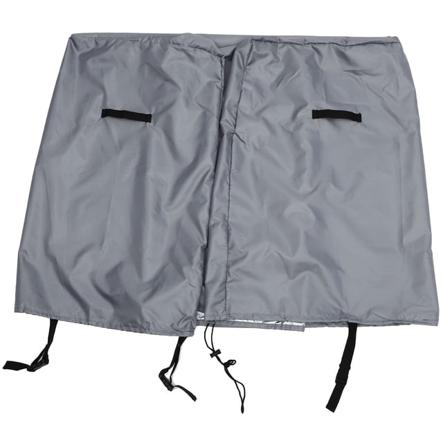 FONDOTIN Housse de Protection pour Table d'Eau Grise en Tissu Oxford Résistant à l'Eau pour Usage Extérieur