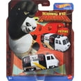 thumbnail image 1 of Hot Wheels Licensed Character Car Po Ping 1:64 Scale Vehicle For Kids Ages 3+ Years, 1 of 1