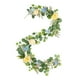 thumbnail image 5 of Guirnalda de rosas artificiales, arreglo floral, enredadera de peonías rosas realistas decorativas Amarillo, 5 of 9